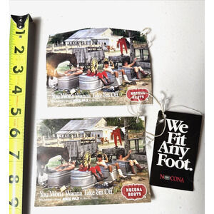 Dorsey Gang 96.3 KSCS Country Radio Nocona Boots Ads Fort Worth Texas Dallas